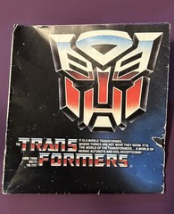 Transformers 1985 folded Catalog Checklist Insert Poster – Vintage
