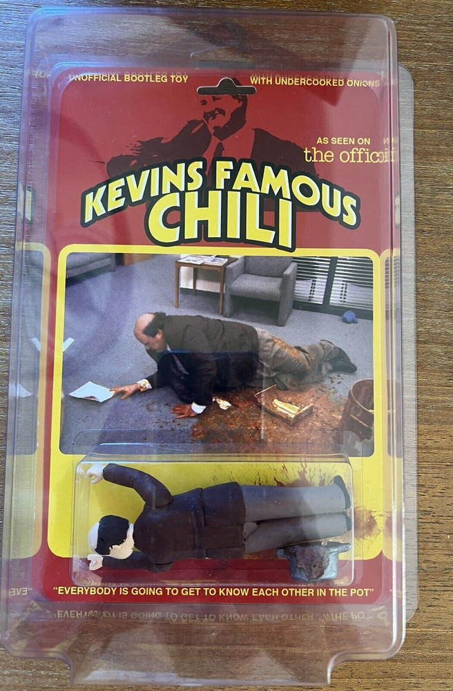 2019 The Office Kevin’s Famous Chili Prototype Figure Hands of Doom OOAK Signed