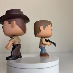 Funko Pop The Walking Dead Rick Grimes 13 Daryl Dixon 14 No Boxes Tv Shows Vinyl