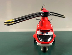 DISNEY PIXAR PLANES 2 FIRE & RESCUE BLADE RANGER HELICOPTER Piston Peak 301 RARE