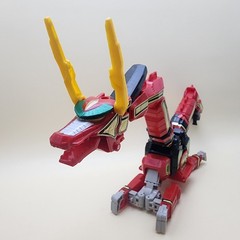 Mighty Morphin POWER RANGERS MMPR (1994) 12″ THUNDER MEGAZORD [Incomplete]