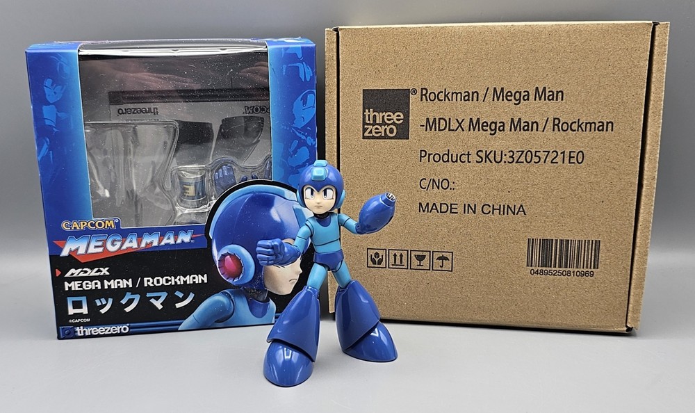 ThreeZero Mega Man MDLX Action Figure Complete