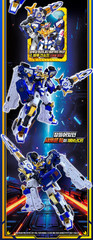 Metal Cardbot S Season2 BLUE COP TRINITY 3 Combined Action Figure Vehicle New