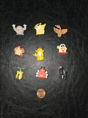 NEW Vintage Pokemon 1″ Mini Figures Lot of 9 – 1″ Jolteon, Raichu, +
