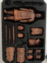 KEEPGOING 1/12 The Great Qin Empire Terracotta Army Soldier Action Figure Model