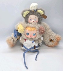 Top Toy Fofo Forest Guardian Series Chippy Plush Doll Toy Keychain Clip Import