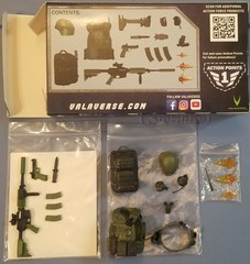 Valaverse Action Force Lot Delta Riot Urban Gear Set & Weapons Pack Bravo GI Joe