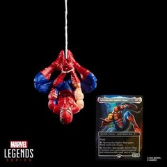 Spider-Man Marvel Legends Magic: The Gathering Battle-Damaged Spider-Man 6-Inch