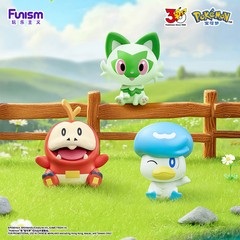 Funism Pokémon Palmsize Wonders 30th Anniv First Partner Series Blind Box New