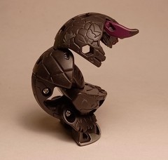 Bakugan Generation 3 Wave 1 Bruiser Black Purple Mammal Clan Spin Master