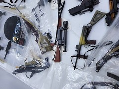 Huge 1/6 Scale Military Weapons Gear Lot Demon, Twizted, Ultimate Solder & More