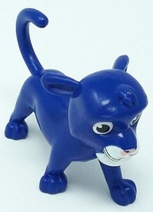 Purple Cat Paw Patrol Jungle Rescue Spin Master sml 2.5″ T 3″ L