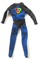 Original 1966 Ideal CAPTAIN ACTION UNIFORM Costume 12″ Doll au1