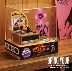 Zuru Mini Brands Vinyl Toy Record Player Really Works -New / Sealed & Ships Fast