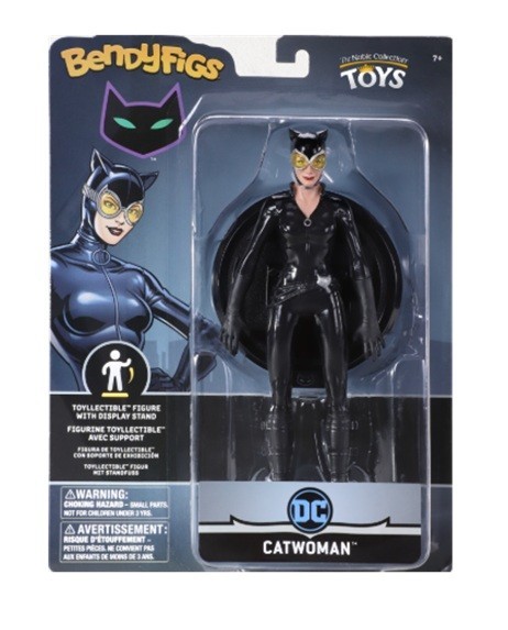 BendyFigs The Noble Collection – DC Comics Catwoman 7.5-inch Figure