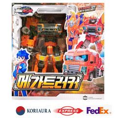 Metal Cardbot MEGA TRUCKER Transforming Truck Adult Collectible Figure SAMG