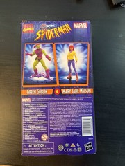 Marvel Legends Spider-Man Animated Green Goblin & Mary Jane Watson, Open Box