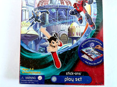 Colorforms ASTRO BOY Stick-Ons Playset 70238 New In Box Sealed