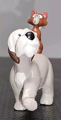 Applause 101 Dalmatians Sheep Dog And Cat Figurine