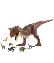 Jurassic World Colossal Carnotaurus Toro Dinosaur Figure Camp Cretaceous 36in