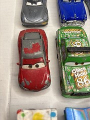 Disney Pixar Cars Huge Lot Of 33 Die-Cast Metal Plastic 1:43 1:55 Scale *Read*