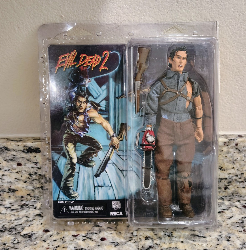 Hero Ash Retro EVIL DEAD 2 ReelToys NECA MOC NEW