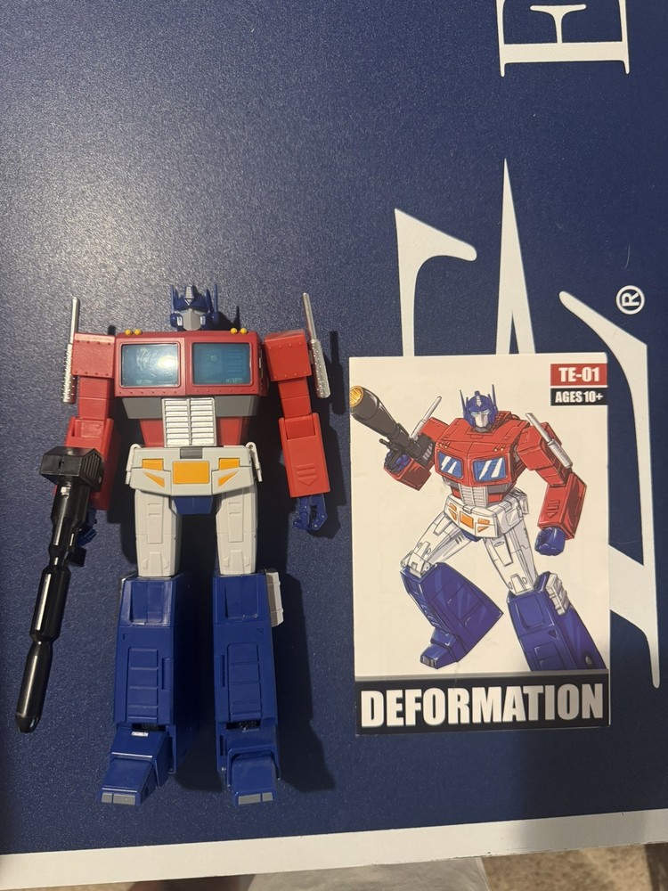 Transform Element TE-01 TE01 Optimus Prime Action Figure loose