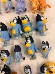 Lot of Bluey Dog Figures Moose Toys – w/ Duplicates