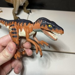Vintage Jurassic Park Dinosaur Toy Lot Of 6 (See Description)