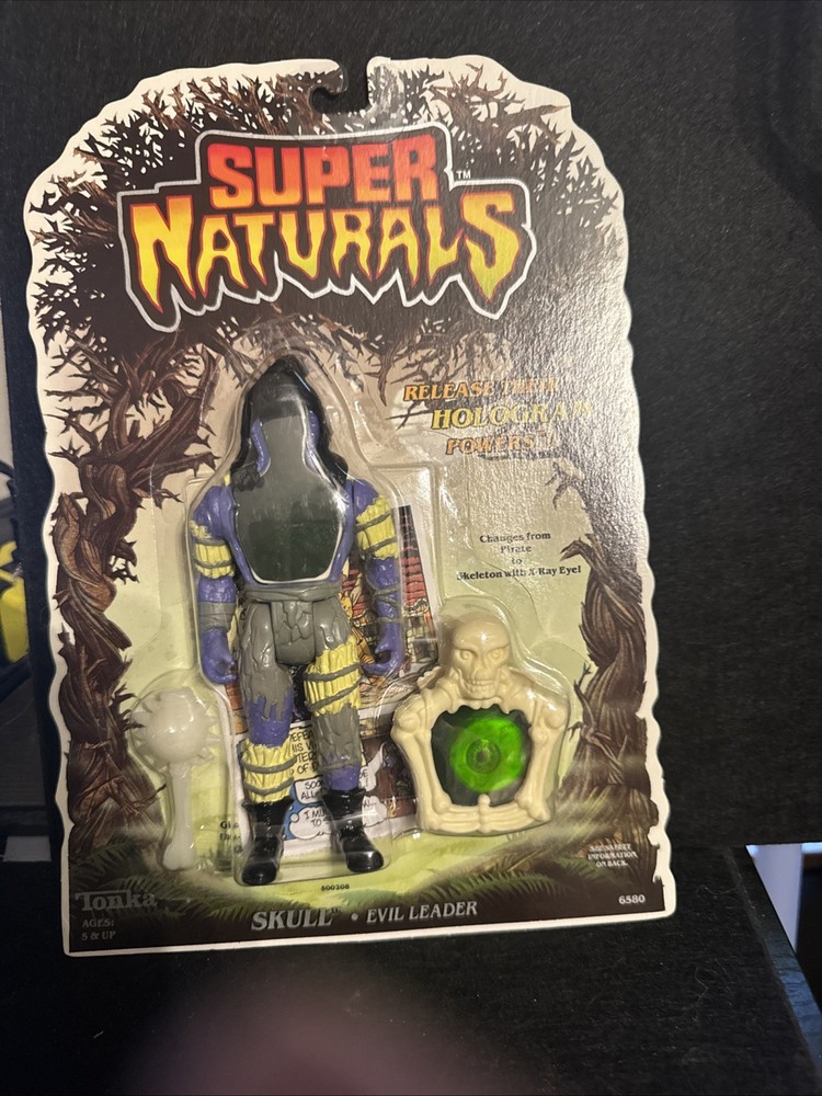 Vintage Tonka (1987) Super Naturals Skull Evil Leader Sealed