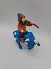 Paul Bunyan babe the blue ox pvc figure figurine rare Disney Applause Subway Toy