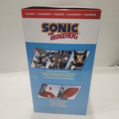 Sonic The Hedgehog Giant Mecha Sonic vs Sonic 9 Inch Action Figure Set Lights Se