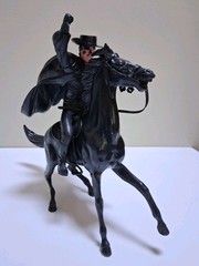Marx Disney 1950s Zorro & Tornado Horse Toys Vintage large Hartland size Figure