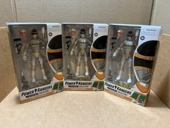 Power Rangers Lightning Collection IN SPACE SILVER RANGER 6” Action Figure Lot