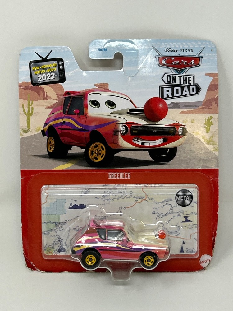 Disney Cars On The Road Greebles The Clown Car Die-Cast Vehicle