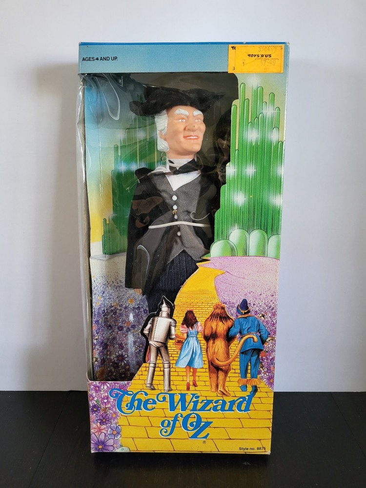 The Wizard 12″ Doll 1988 THE WIZARD OF OZ Vintage NEW in Box Toys R Us