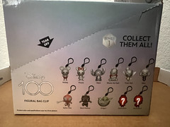 Disney 100 Series 1 Figural 3D Bag Clip New Sealed “Blind” Bags New Sealed