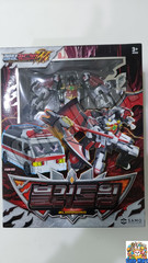 Metal Cardbot W Season 3 BLOODWING Transformer Robot Car Ambulance Toy