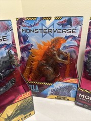 5x MonsterVerse Ion Dragon Burning Godzilla Titanus Scylla Frost Vark Kong