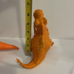 Zuru Smashers Mega Dinosaur Orange T-Rex Spinosaurus. Figures only. Lot of 2.