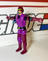 GI Joe SAW Viper 1990 v1 *100% COMPLETE w/File Card, Near Mint!* Cobra Vintage