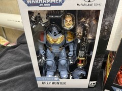 McFarlane Warhammer 40k Lot Space Marines Captain Cyrus Sternguard Grey Hunter