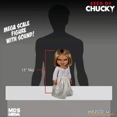 Mezco Toyz Seed of Chucky Talking Tiffany Mega Scale Action Figure Doll 78042
