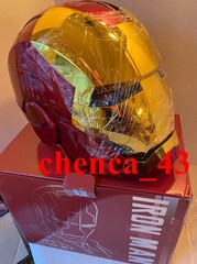 New in US!!! Autoking Iron Man MK5 Helmet Red+Gold Mask Cosplay Prop 1PC/2PC/3PC