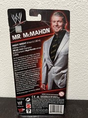 Mattel WWE Mr. McMahon Action Figure Toys R Us Exclusive.