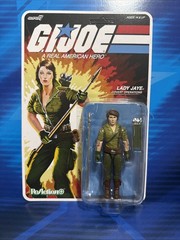 GI JOE SUPER 7 REACTION+ WAVE 9 LADY JAYE (CARTOON COLORS) O-RING SERIES