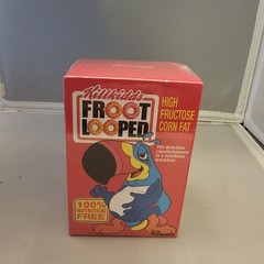 Mindstyle Froot Looped Cereal Killers Mini 3” Ron English Popaganda Toy SEALED