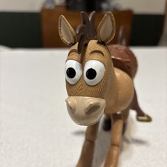 Vintage Disney 1996 Toy Story Bullseye Horse movable legs 6.5 in Action Figure