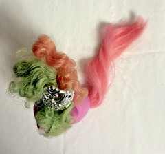 Vintage Little Pretty Kitty Heaven Heart – Mattel Pink Cat w/ Crown – Rare