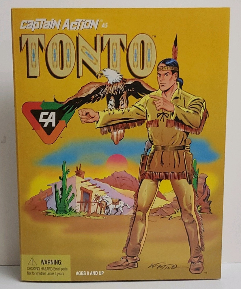 Playing Mantis Captain Action Tonto Hero Series Action Figure 1998 1/6 scale 12″